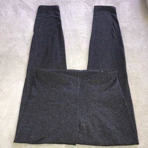 Charcoal gray Old Navy active leggings